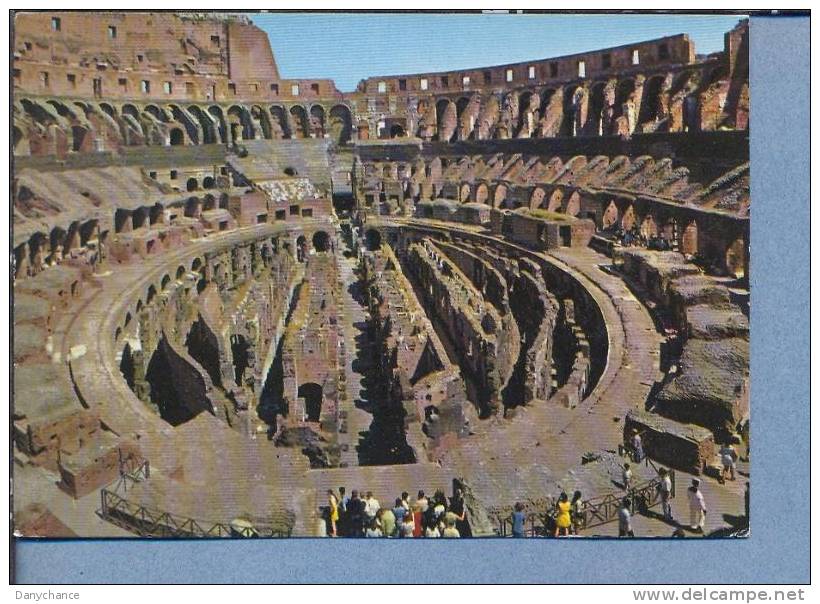 S222 ROMA IL COLOSSEO INTERNO Vg - Colosseum