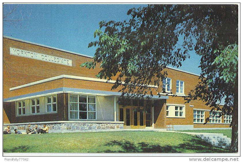 YORKTON, SASKATCHEWAN, CANADA - YORKTON COLLEGIATE INSTITUTE - DR. BASS AUDITORIUM - Autres & Non Classés