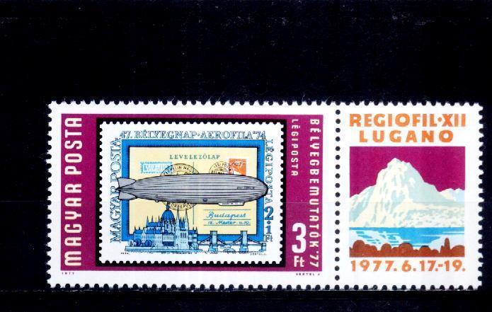 C 786 - Hongrie 1977 - Yv.no.PA 391 Neuf** - Unused Stamps