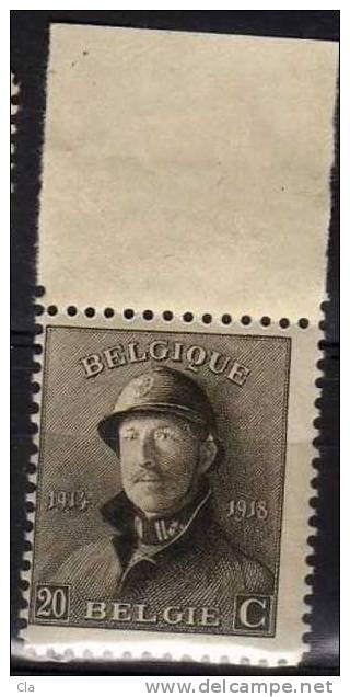 170  Bdf  **  Cob 2.75 - 1919-1920 Roi Casqué