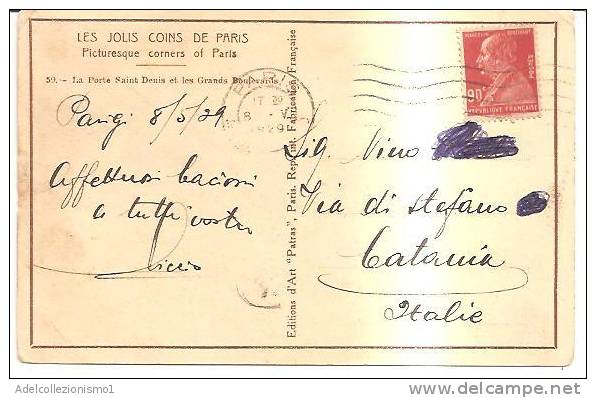 37340)cartolina Illustratoria Les Jolis Coins De Paris - Ile-de-France