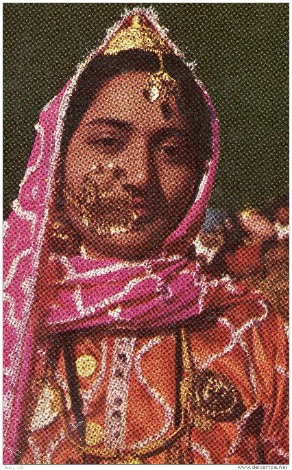 Inde , Cpsm , Indian Bride , Femme  , Parure. - Inde