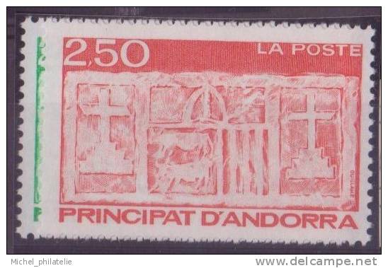 ANDORRE N° 410/11** NEUF SANS CHARNIERE  ECU PRIMITIF DES VALLES - Usati