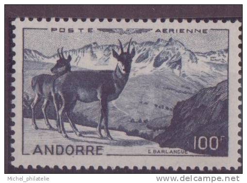 ANDORRE N° 1** PAR AVION NEUF SANS CHARNIERE - Airmail