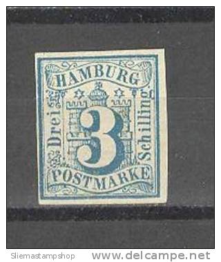 GERMANY HAMBURG - COAT OF ARMS 1859 - V1627 - Hamburg
