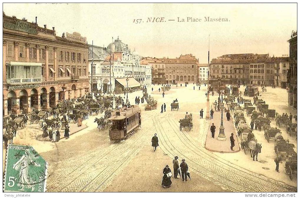 06/ NICE / LA  PLACE MASSENA - Places, Squares