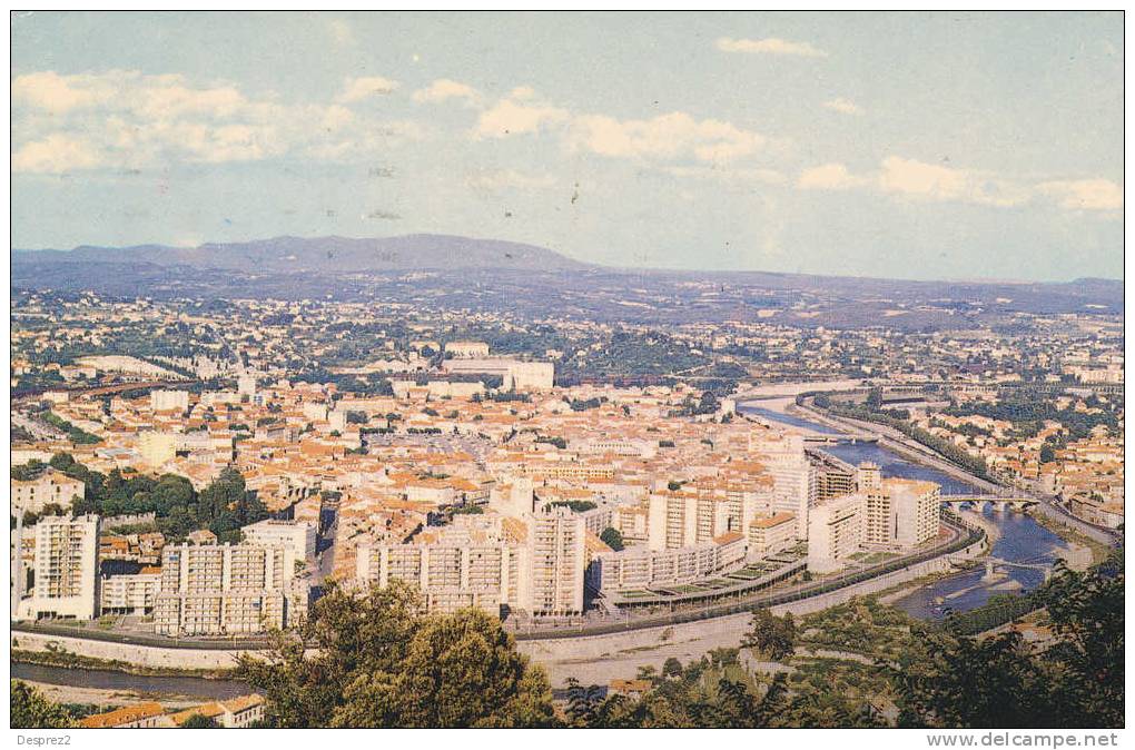 30 ALES Cp Vue Générale - Alès