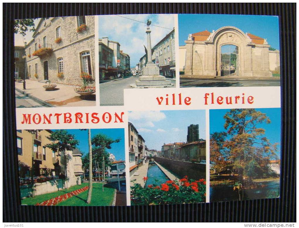 CPSM 42 Montbrison-Ville Fleurie - Montbrison