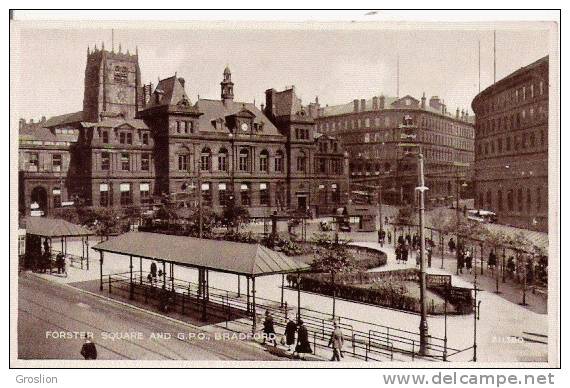 FORSTER SQUARE AND G.P.O BRADFORD  211360 (PETITE ANIMATION) - Bradford