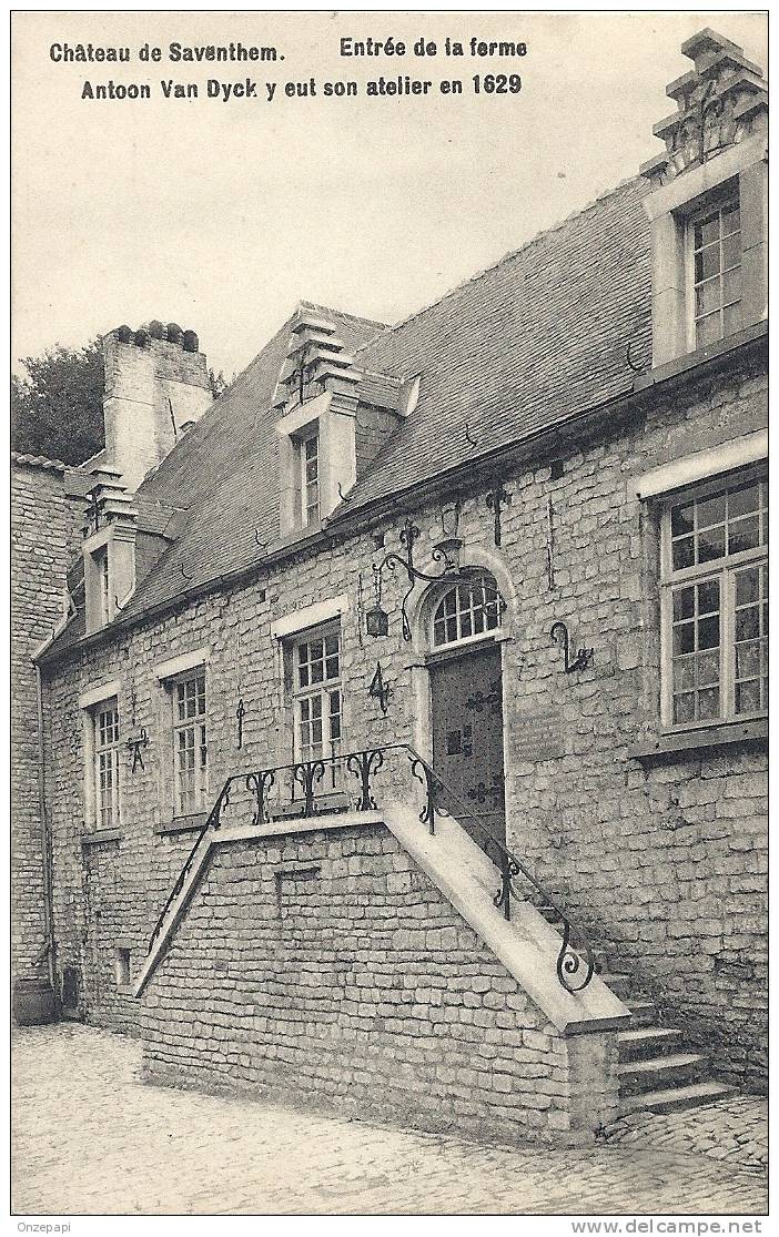 ZAVENTEM - Château De Saventhem - Entrée De La Ferme - Antoon Van Dyck Y Eut Son Atelier En 1629 - Zaventem