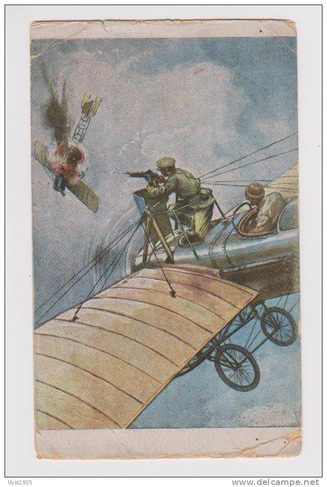 Aeroplanes Fight - 1914-1918: 1st War