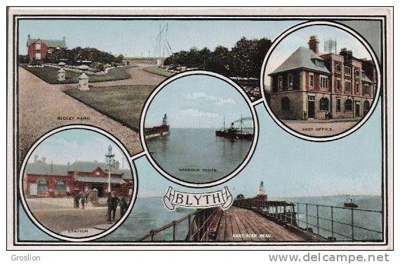 BLYTH CARTE POSTALE 4 VUES - Sonstige & Ohne Zuordnung