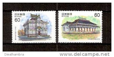 JAPAN NIPPON JAPON MODERN WESTERN-STYLE ARCHITECTURE SERIES 9th. ISSUE 1983 / MNH / 1557 - 1558 · - Unused Stamps