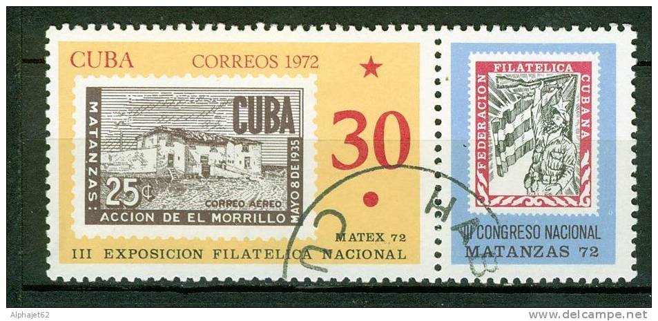 Exposition Philatélique Nationale - CUBA - Timbre Sur Timbre - N° 1622 - 1972 - Usati