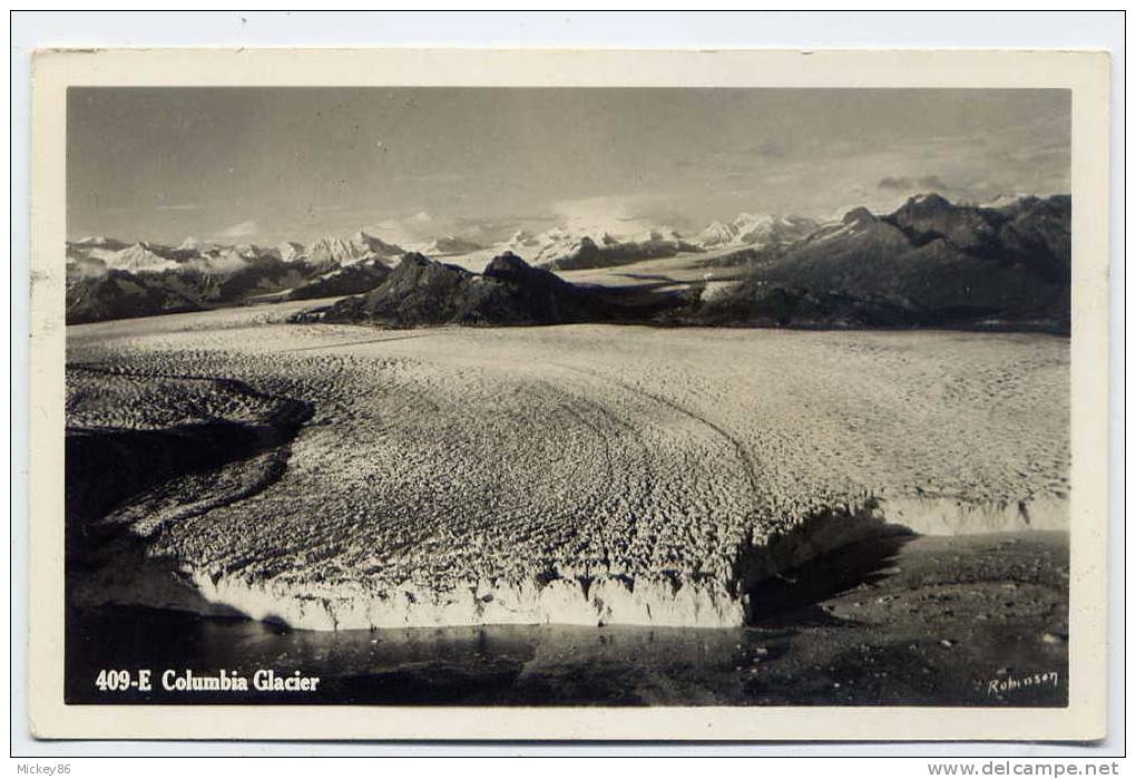 CANADA--Alberta--env 1950-50--  Columbia Glacier  .cpsm 14 X 9  N° 409-E  éd Robinson - Altri & Non Classificati