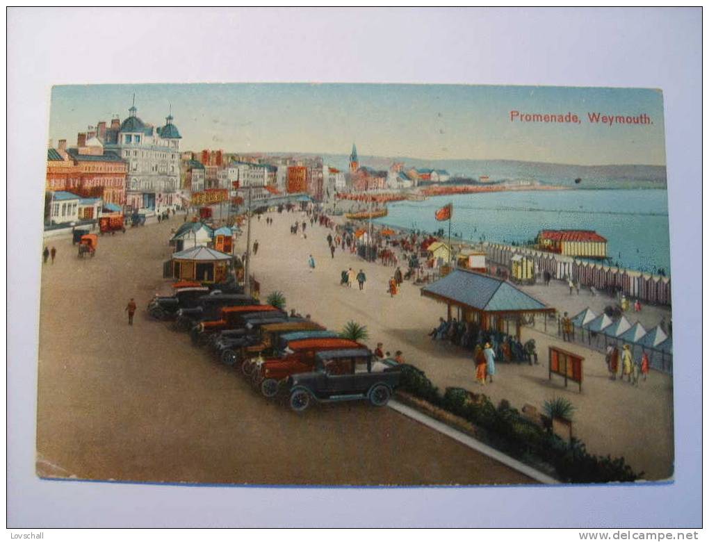 Weymouth. -  Promenade.  (11 - 7 - 1929) - Weymouth