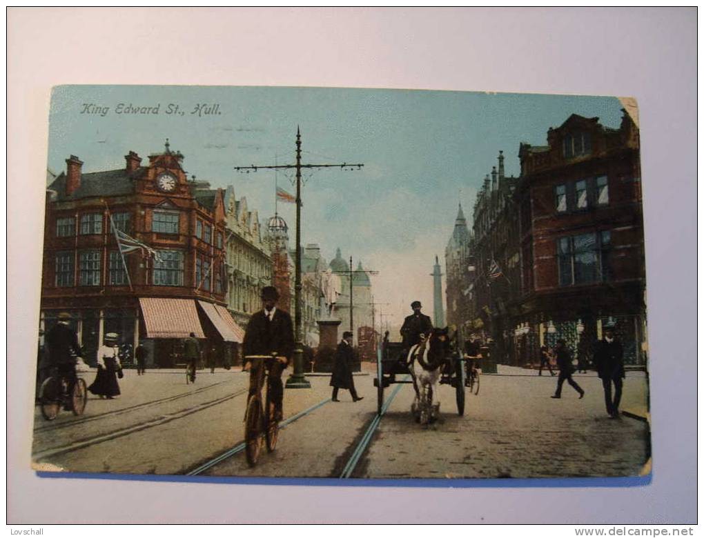 Hull. - King Edward St.  (22 - 6 - 1913) - Hull