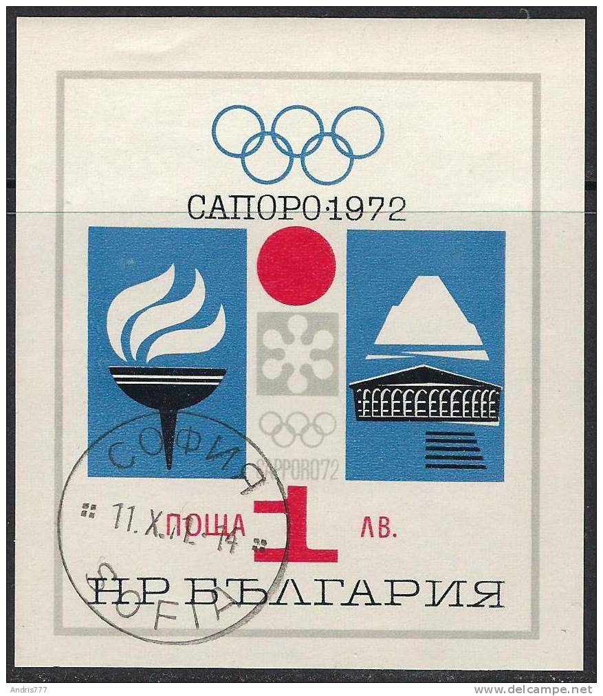 Bulgaria 1971 Winter Olympic Games Sapporo 1972 (s/sh) - Hiver 1972: Sapporo