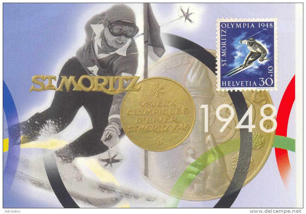 Suisse 1998 " Jeux Olympiques D´hiver à Nagano " Entier Postal (3) - Hiver 1998: Nagano