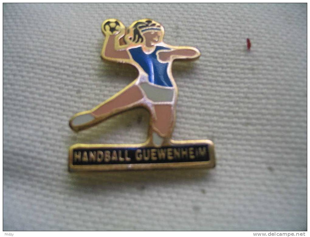 Pin´s Du Handball De GUEWENHEIM - Handbal