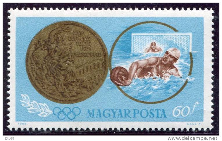 HONGRIE Hungary 1965 Y&T 1703** - Water Polo