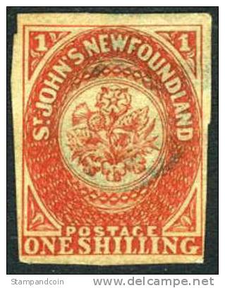 Newfoundland #9 Used 1sh From 1857 - 1857-1861