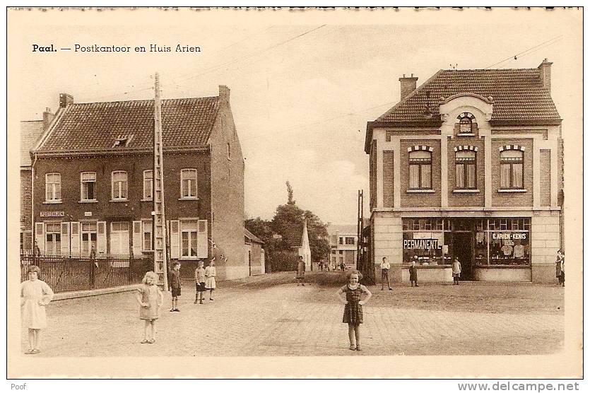 Paal / Pael : Postkantoor En Huis Ariën - Beringen