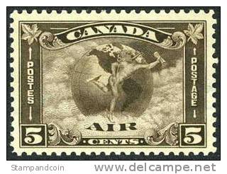 Canada C2 XF Mint Hinged Airmail From 1930 - Poste Aérienne