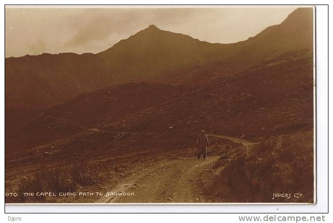 The Capel Curig Path To Snowdon 5070 - Caernarvonshire