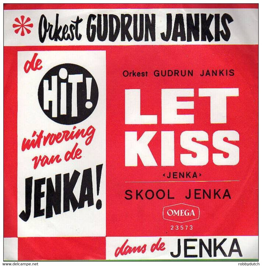 * 7" * ORKEST GUDRUN JANKIS - LET KISS (Holland 1965) - Instrumentaal