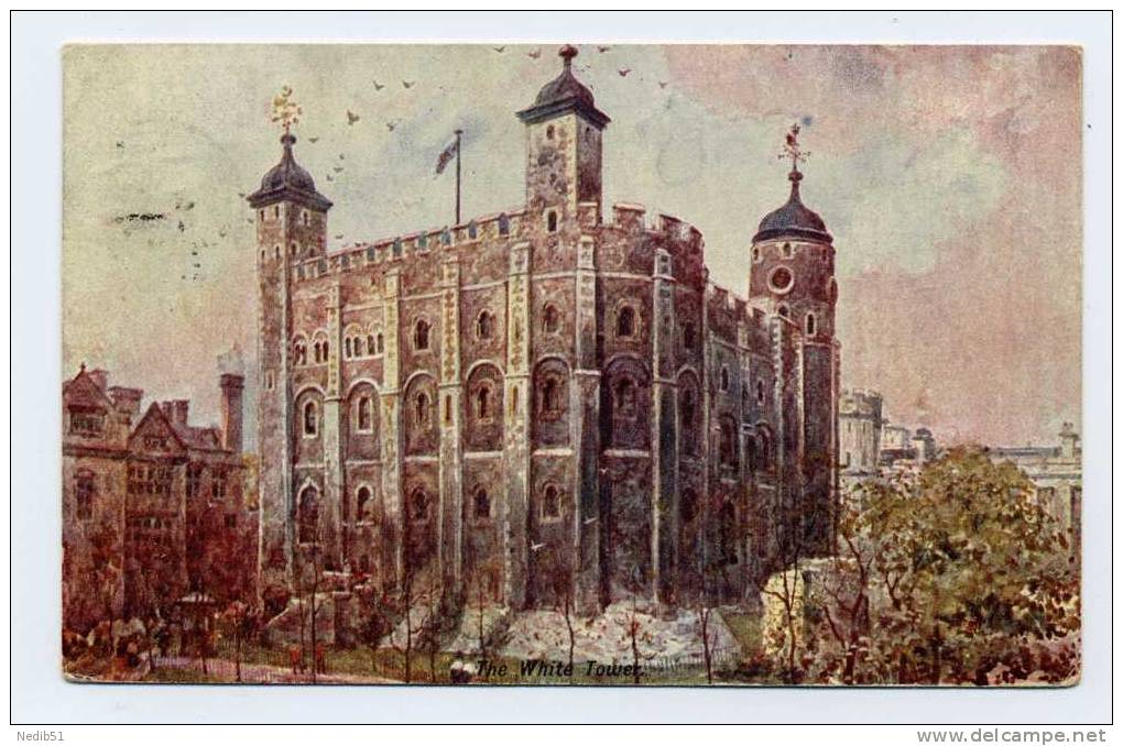 *** ENGLAND *** LONDON *** WHITE TOWER *** Cassel´s Art *** 1904 *** - Tower Of London