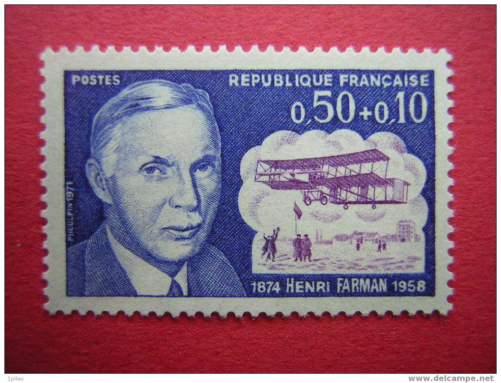 FRANCE : N° 1670  NEUFS** HENRI FARMAN. - Autres (Air)