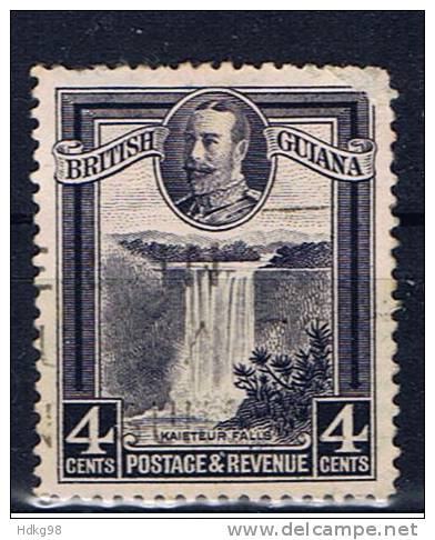 GUY+ Guyana 1934 Mi 159 Wasserfall - Guayana Británica (...-1966)