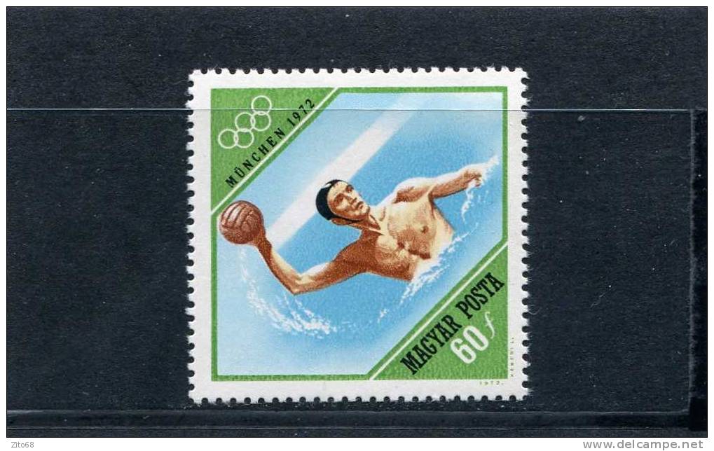 HONGRIE Hungary 1972 JO Munich Y&T 2237** - Water-Polo