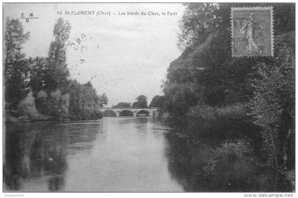 Les Bords Du Cher, Le Pont - Saint-Florent-sur-Cher