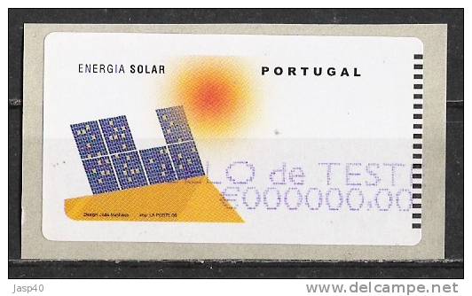 PORTUGAL ATM AFINSA 35B - TESTE IMPRIMANT - Timbres De Distributeurs [ATM]