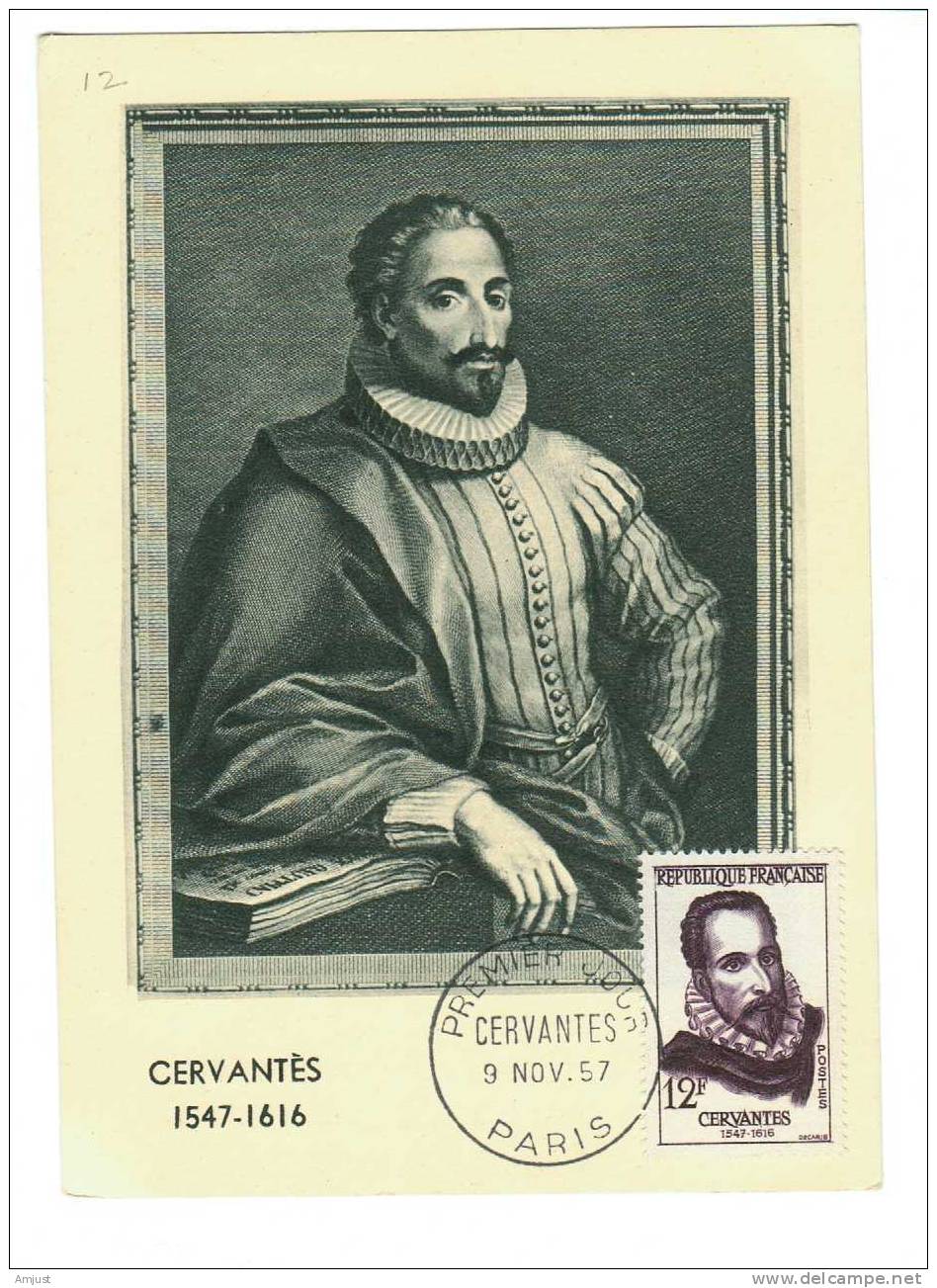 Carte Maximum,maxi Cards, Cervantès - 1950-1959