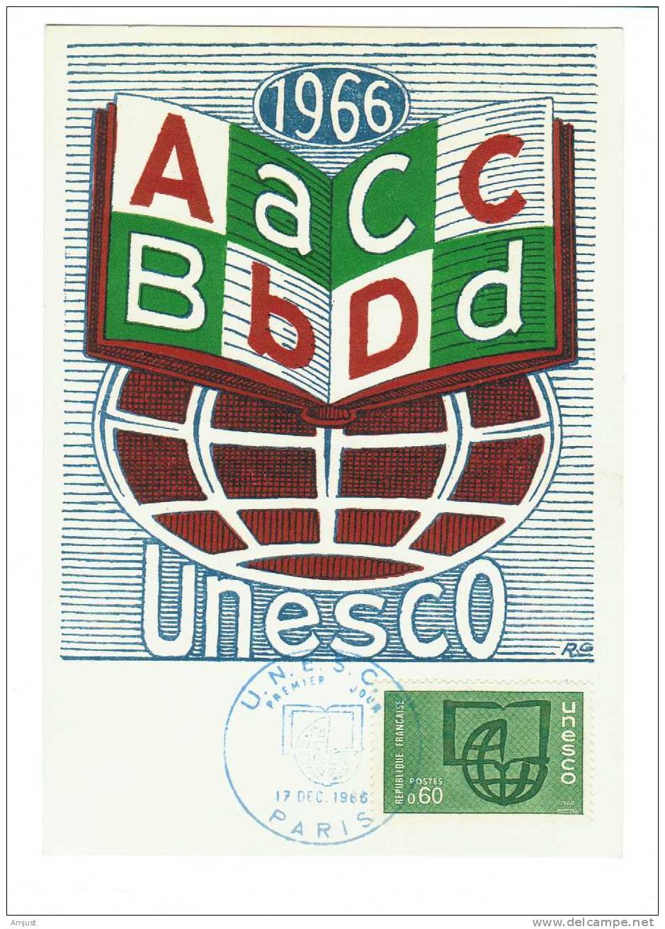 Carte Maximum,maxi Cards, Unesco - 1960-1969