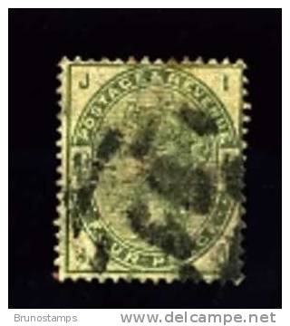 GREAT BRITAIN - 1884  4 D.  GREEN  USED - Oblitérés