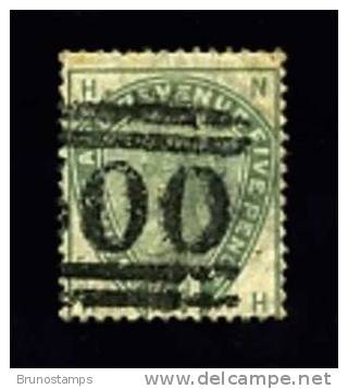 GREAT BRITAIN - 1884  5 D.  GREEN  USED - Usados