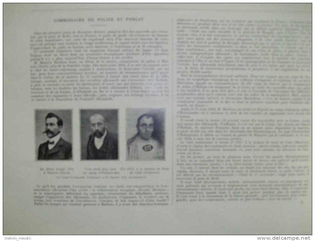 L´ILLUSTRATION  19 avril 1919 : Peinture Espagnole ; Les monnaies de la Guerre ; Le Monde du THEÂTRE ; BERGUES