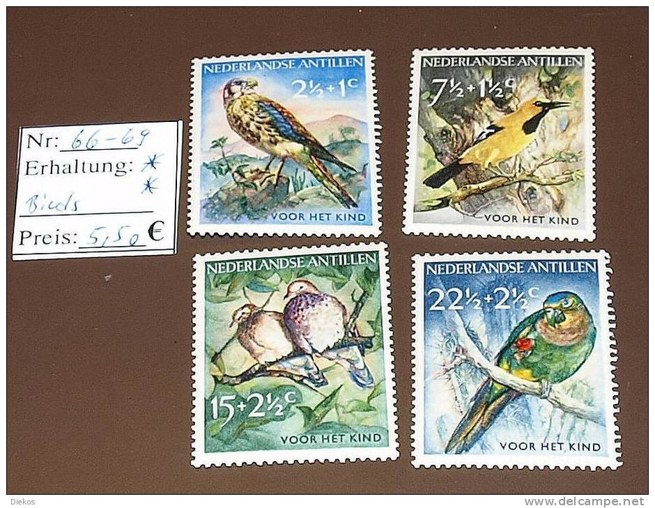 Antillen   Michel Nr: 66 -69   ** MNH Postfrisch Football #1594 - Curazao, Antillas Holandesas, Aruba