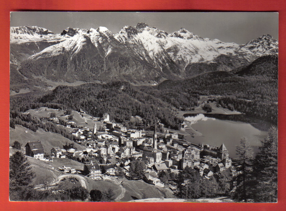 S278 St Moritz.Cachet 1959.Steiner 6533 - Saint-Moritz