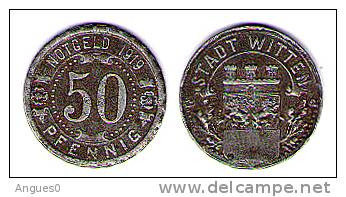 50 PFENNIG STADT WITTEN 1919 - Noodgeld