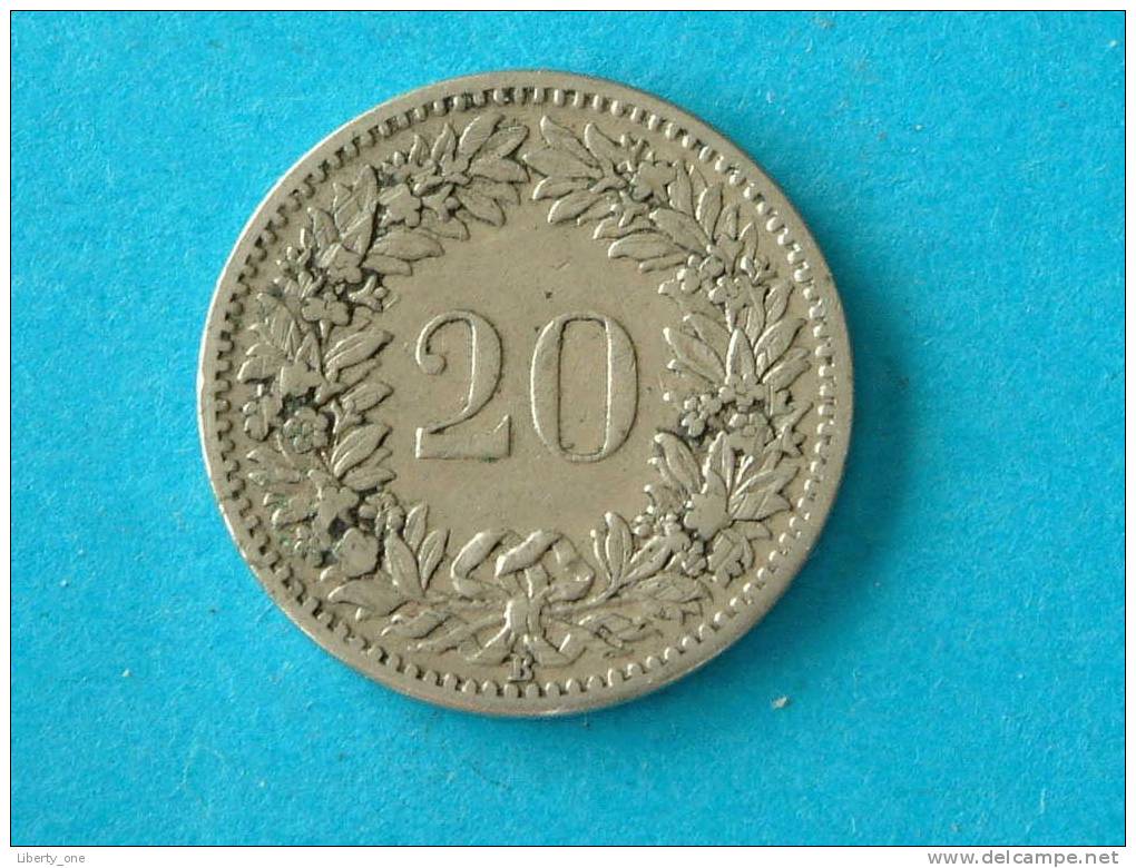 20 RAPPEN - 1907 ( For Grade, Please See Photo ) !! - Sonstige & Ohne Zuordnung