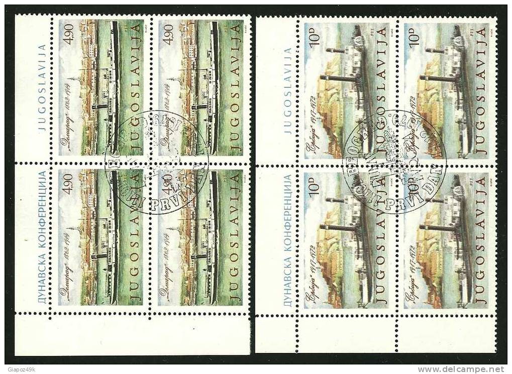 JUGOSLAVIA 1985 - DANUBIO -  N. 1699 / 00 - 1° G., Serie Compl. - Cat. 4,80 € - Lotto N. 106 - Used Stamps