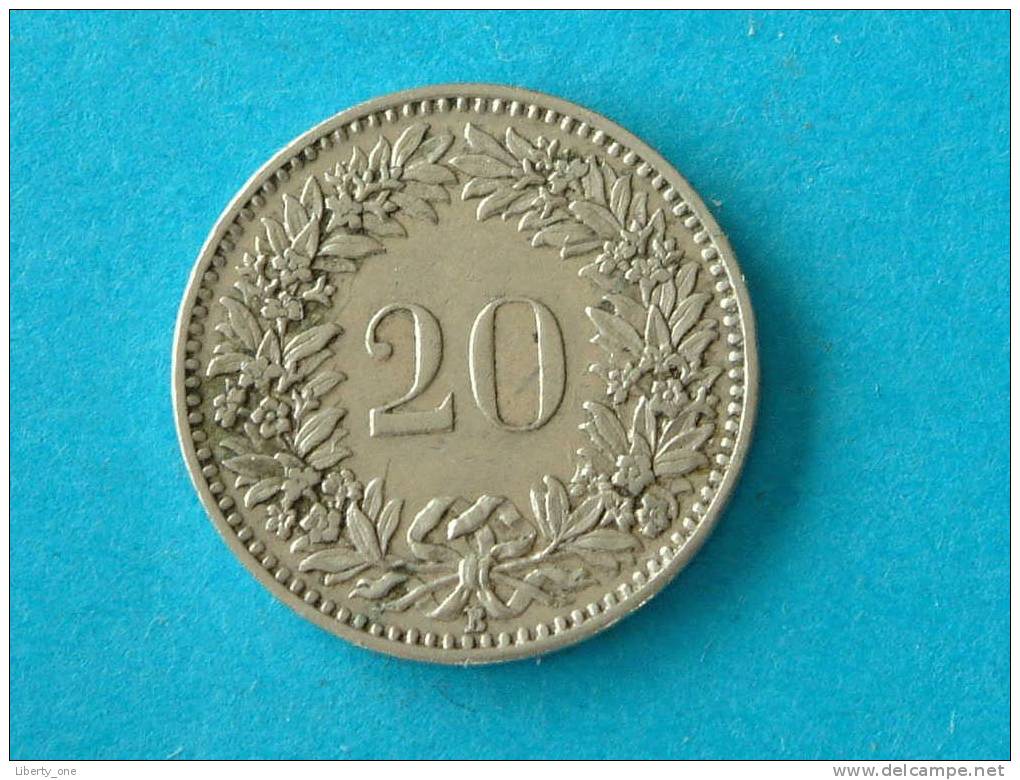 20 RAPPEN - 1909 ( For Grade, Please See Photo ) !! - Sonstige & Ohne Zuordnung