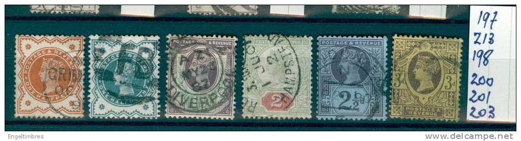 GB Victoria SG Jubilee Selection: See Scan - Usati