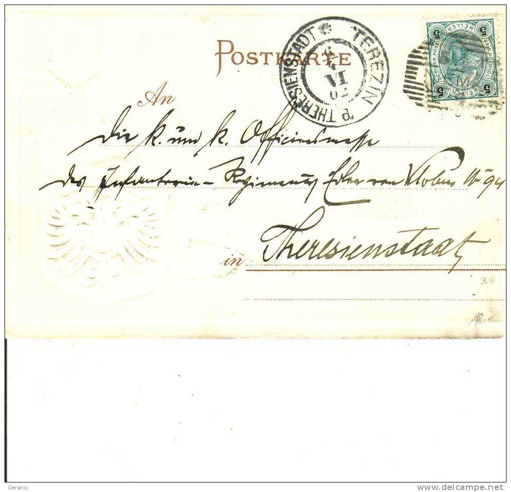 AUSBLIK VON SCHULBERG GRUSS VIAG 1902 - Boehmen Und Maehren