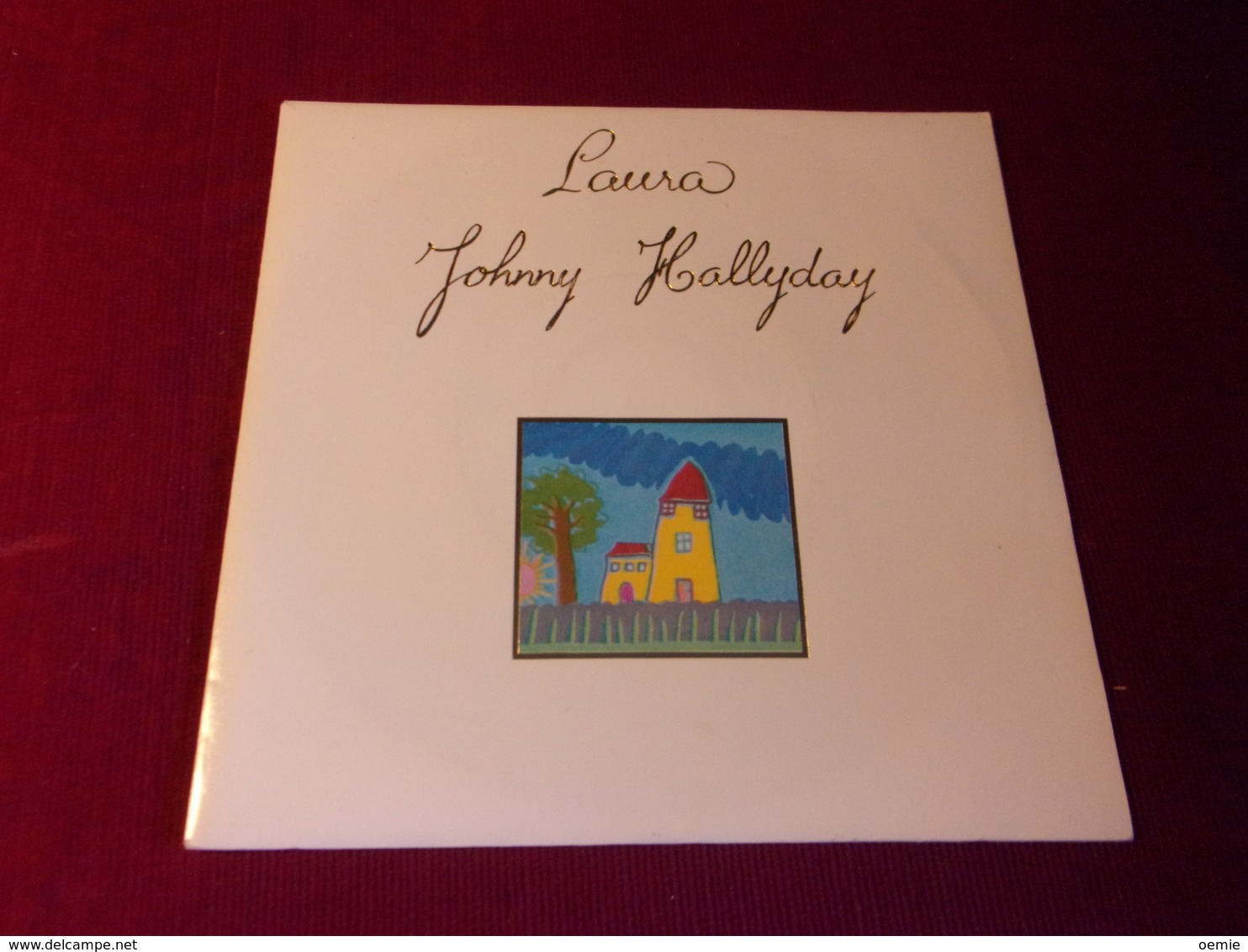 JOHNNY  HALLYDAY °  LAURA     2 TITRES  REF  888 919 7 - Autres - Musique Française